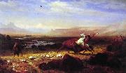 Albert Bierstadt The Last of the Buffalo oil on canvas